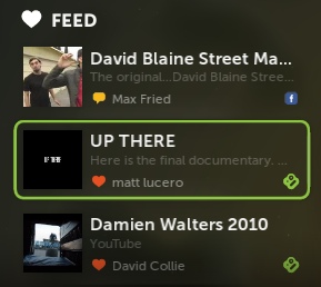 Boxee feed